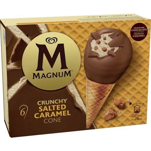 Salted Caramel Cone Glass