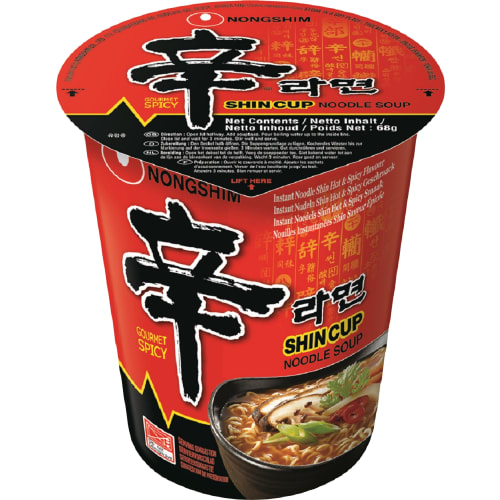 Nongshim Shin Nudlar Cup Gourmet Spicy