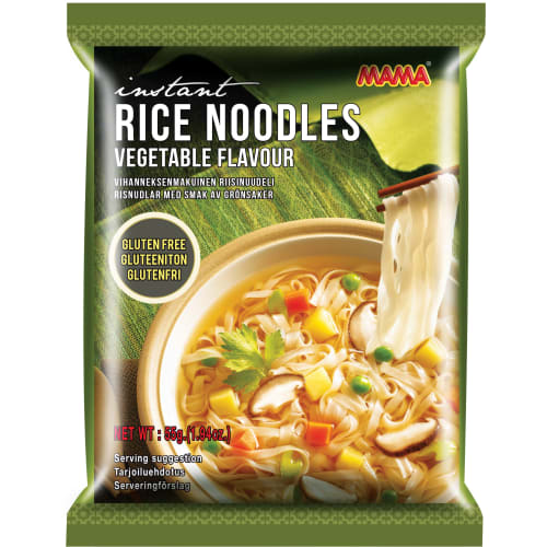 Vegetable Rice Noodles Glutenfri