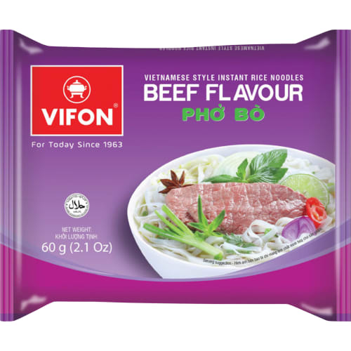 Beef Flavour Rice Noodles Pho Bo