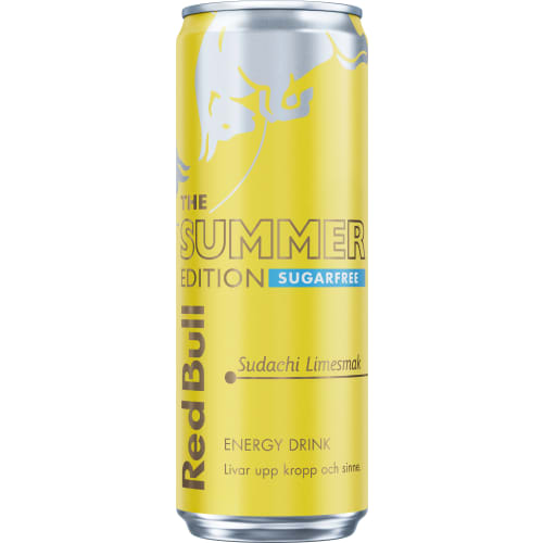 Summer Edition Sockerfri Energidryck Burk